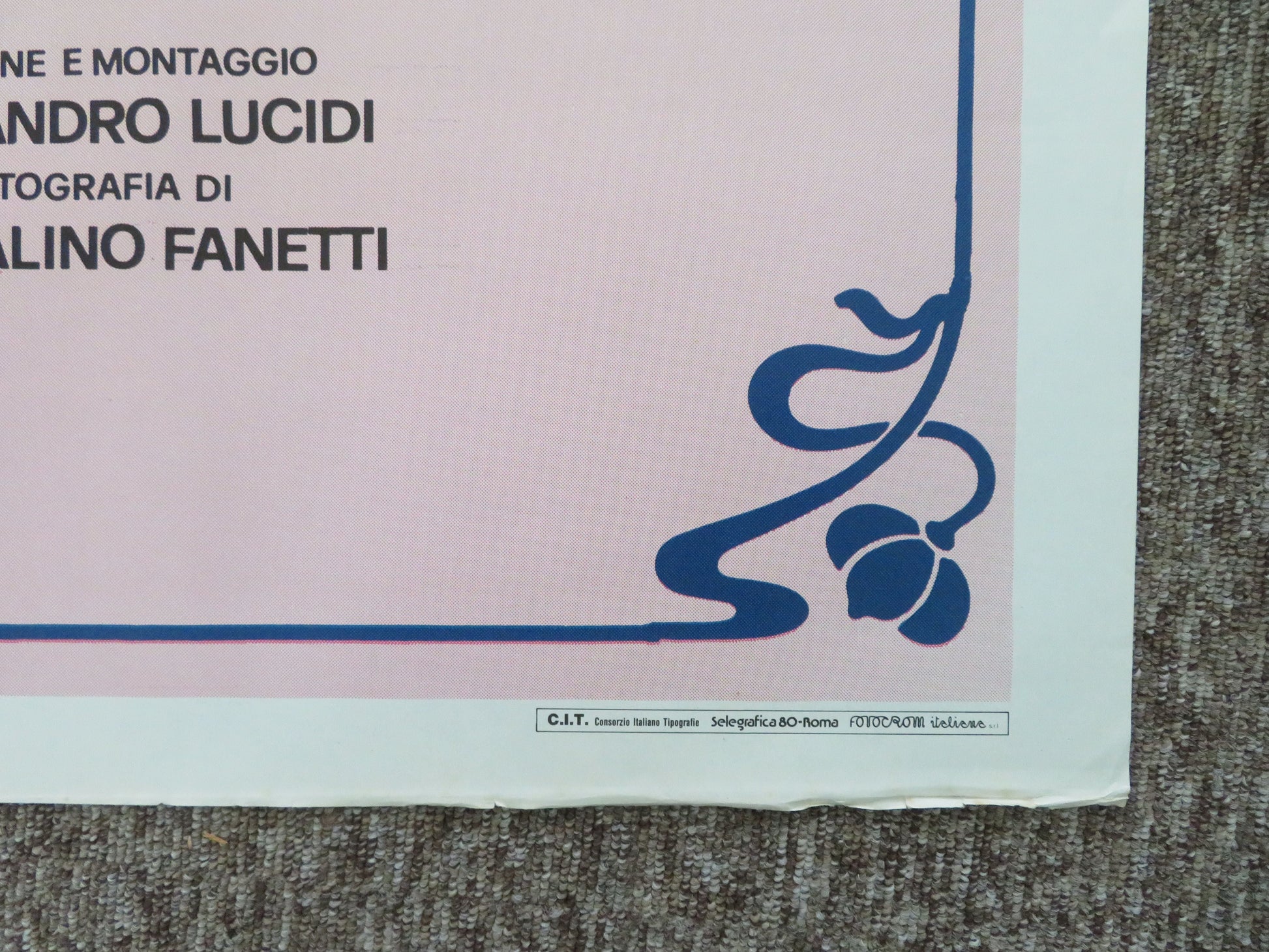 Lola's Secret Italian 2 Foglio Poster Donatella Damiani Scott Coffey 1984 Movie posters