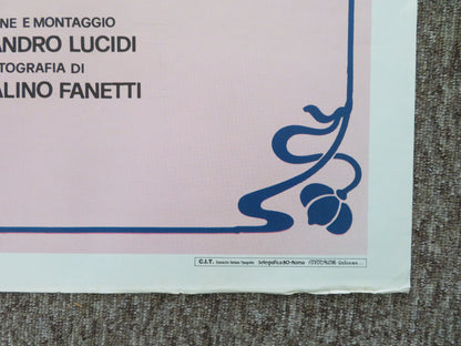 Lola's Secret Italian 2 Foglio Poster Donatella Damiani Scott Coffey 1984 Movie posters