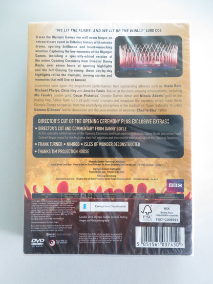 London 2012 Olympic Games (DVD BoxSet) Usain Bolt Michael Phelps C. Hoy Region 2 Movie posters