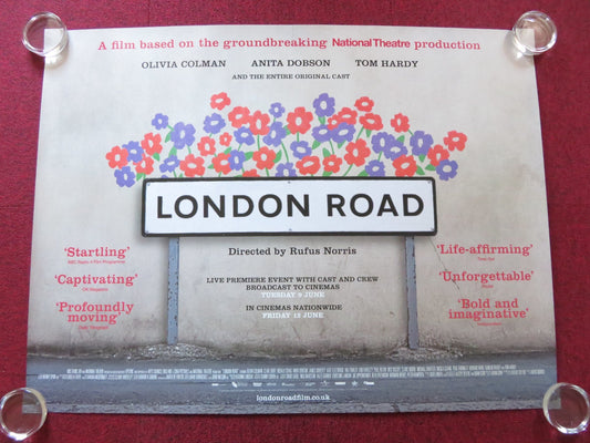 LONDON ROAD UK QUAD ROLLED POSTER OLIVIA COLMAN TOM HARDY 2015 Rendezvous Cinema Movie posters