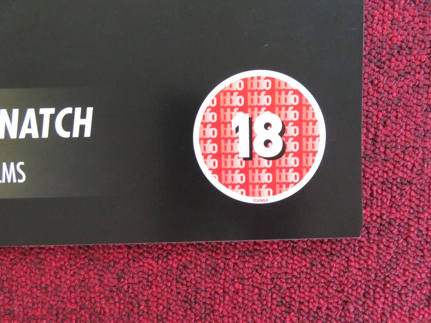 LONDON VHS VIDEO POSTER JASON STATHAM JESSICA BIEL 2005 Rendezvous Cinema Movie posters