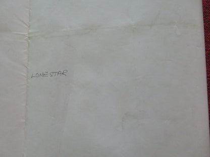 LONE STAR UK QUAD ROLLED POSTER MATTHEW MCCONAUGHEY KRIS KRISTOFFERSON 1996 - Rendezvous Cinema