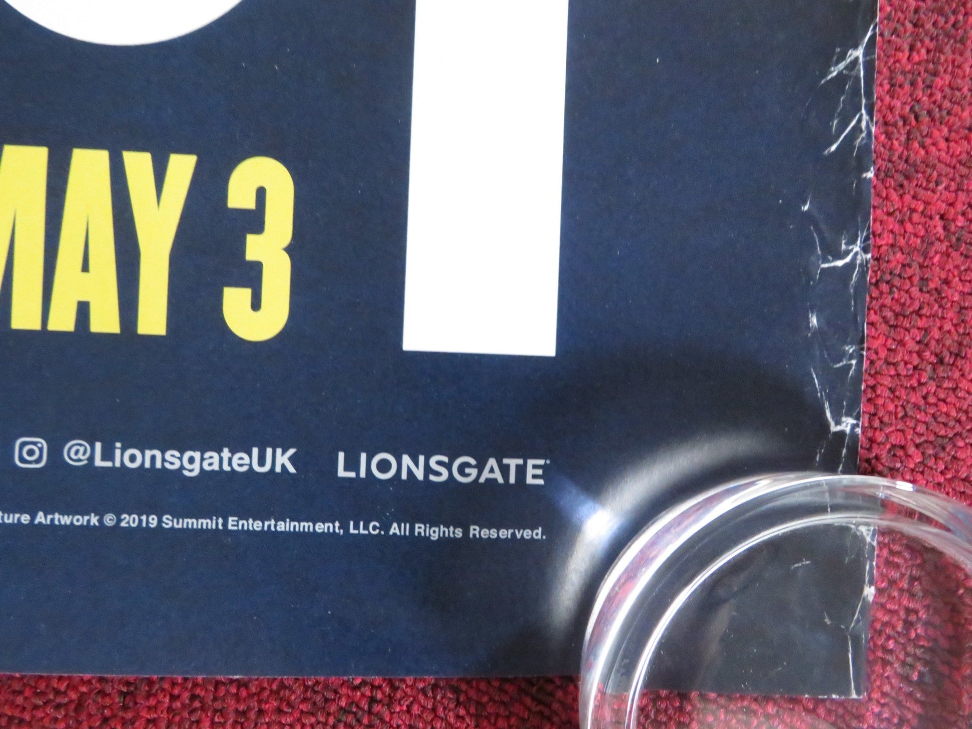 LONG SHOT US ONE SHEET ROLLED POSTER CHARLIZE THERON SETH ROGEN 2019 Rendezvous Cinema Movie posters