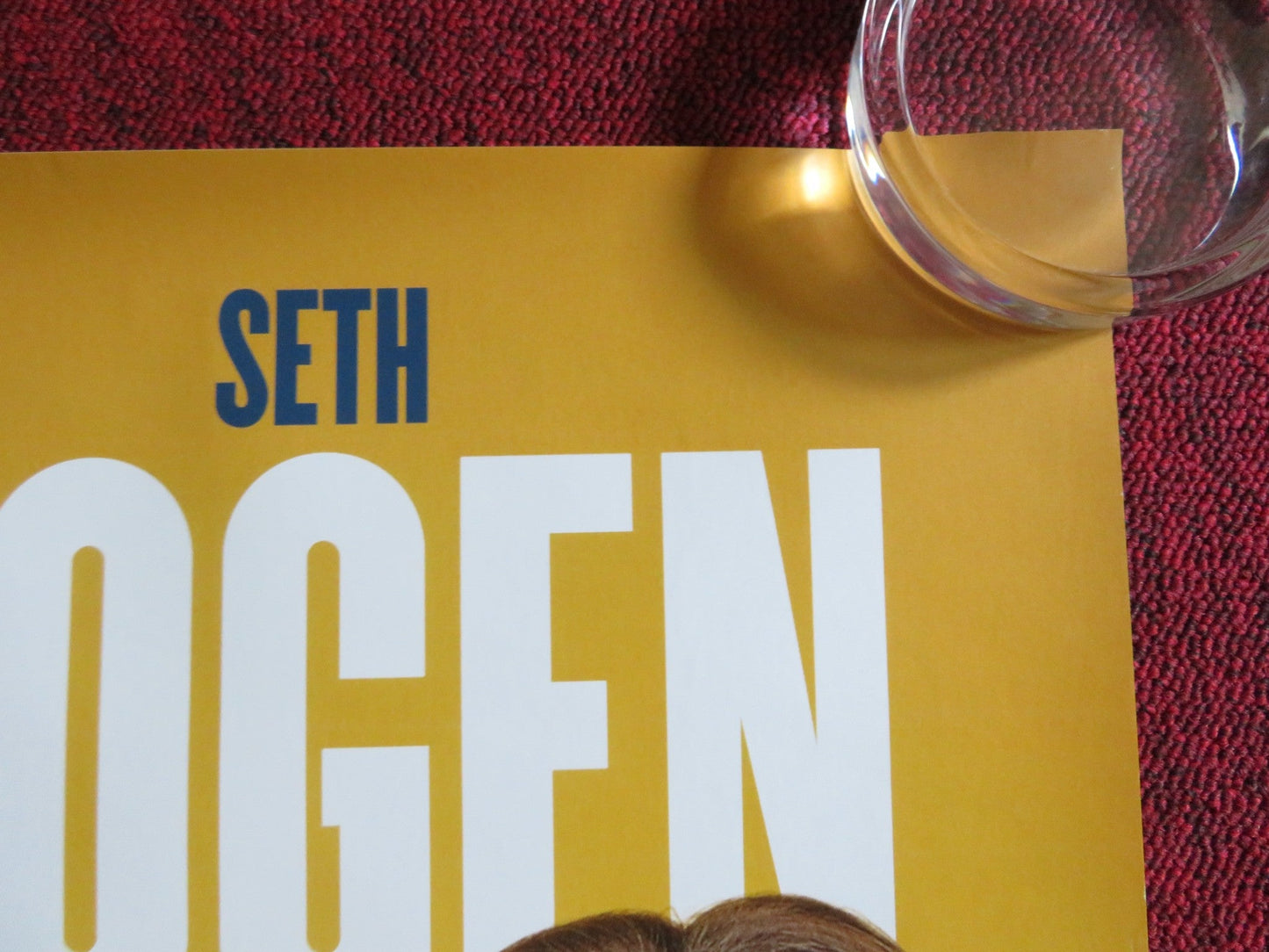 LONG SHOT US ONE SHEET ROLLED POSTER CHARLIZE THERON SETH ROGEN 2019 Rendezvous Cinema Movie posters