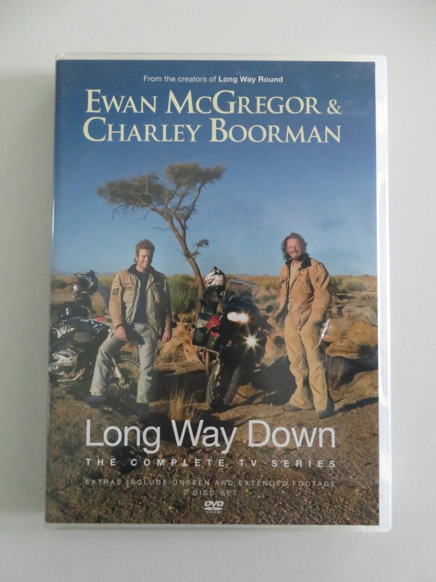LONG WAY DOWN (DVD) EWAN MCGREGOR CHARLEY BOORMAN 2007 REGION ALL Movie posters
