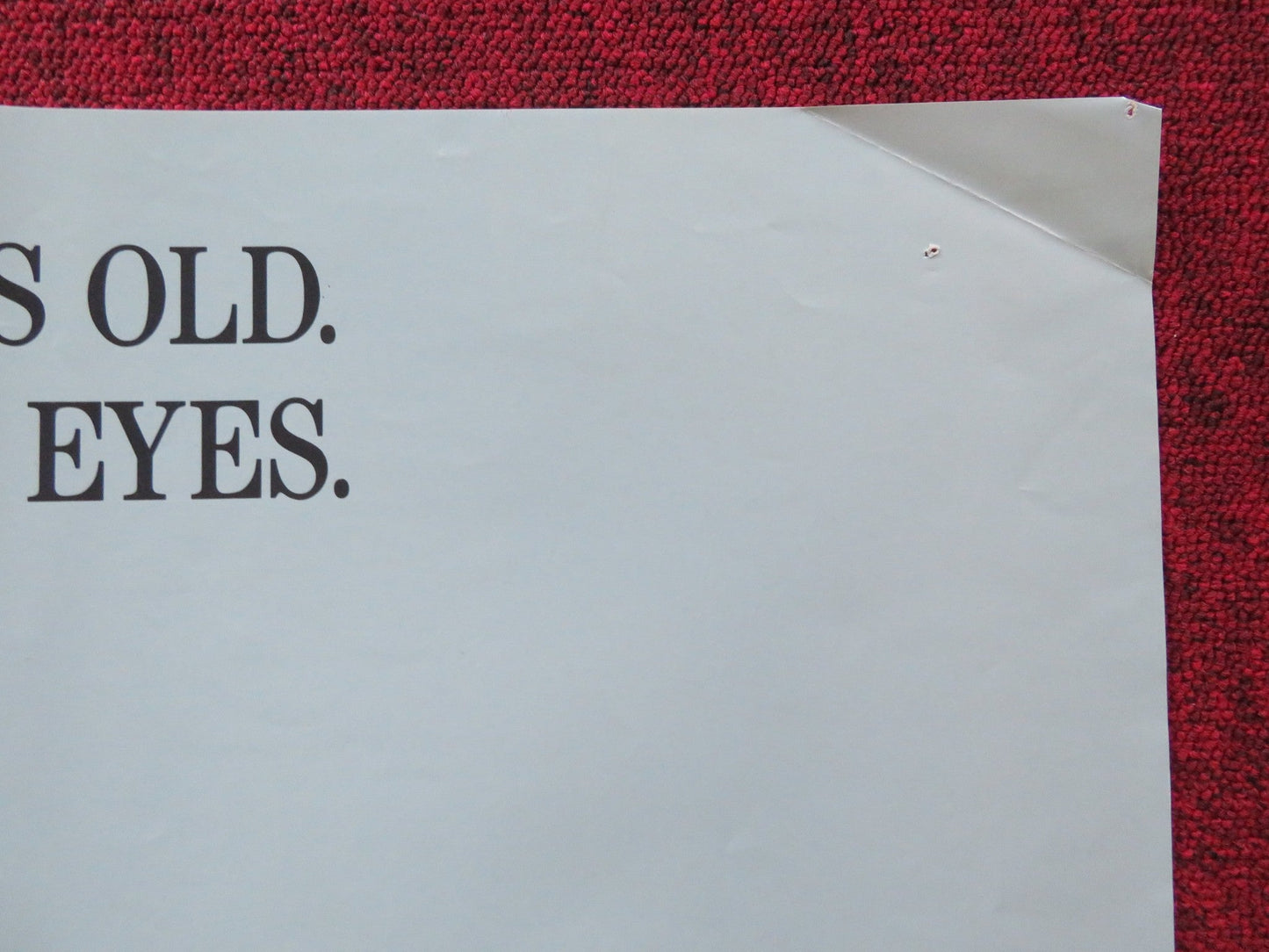 LOOK WHO'S TALKING UK QUAD POSTER FOLDED JOHN TRAVOLTA KIRSTIE ALLEY 1989 Rendezvous Cinema Movie posters
