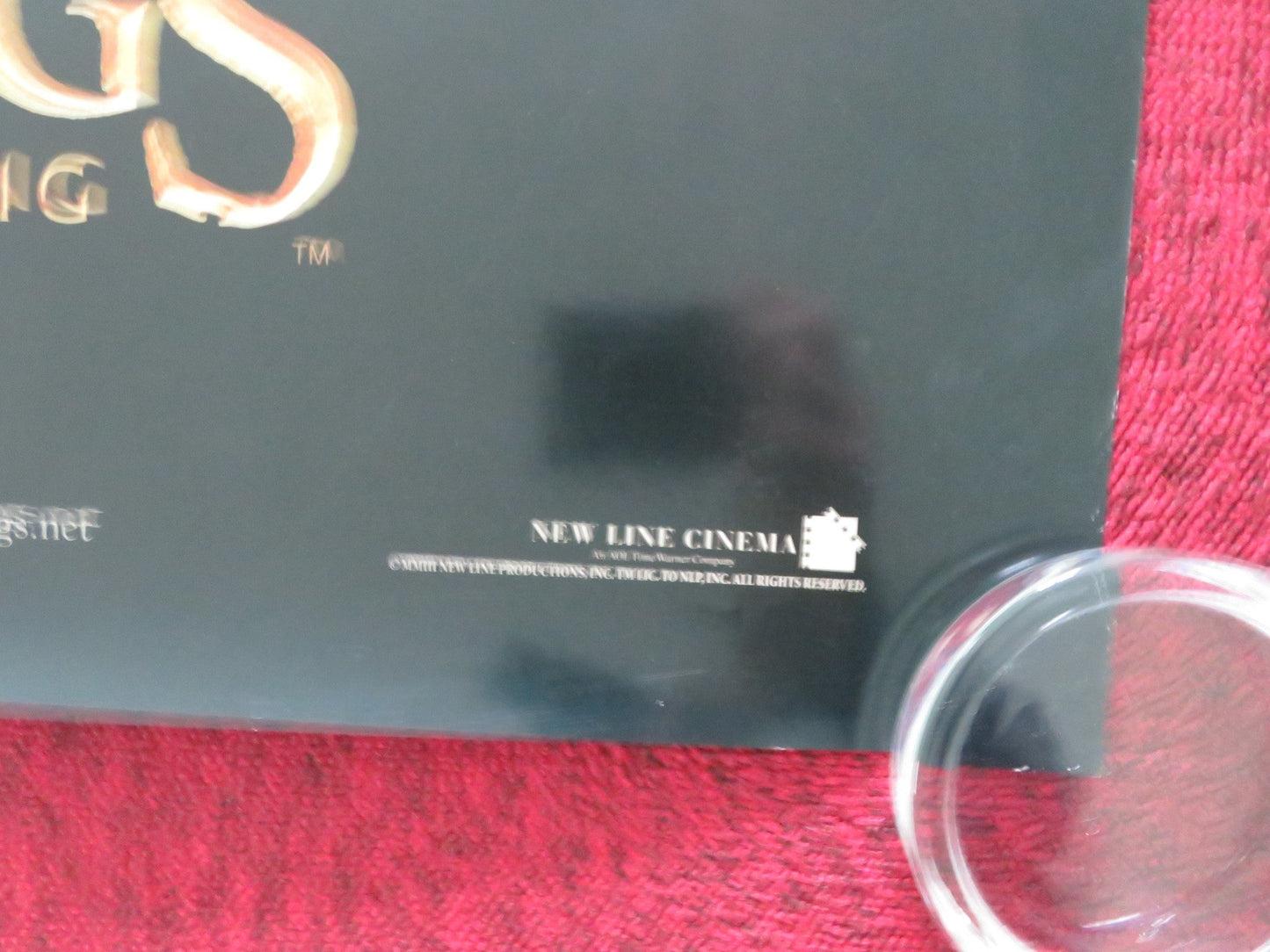 LORD OF THE RINGS: THE RETURN OF THE KING - D US ONE SHEET ROLLED POSTER 2003 Movie posters