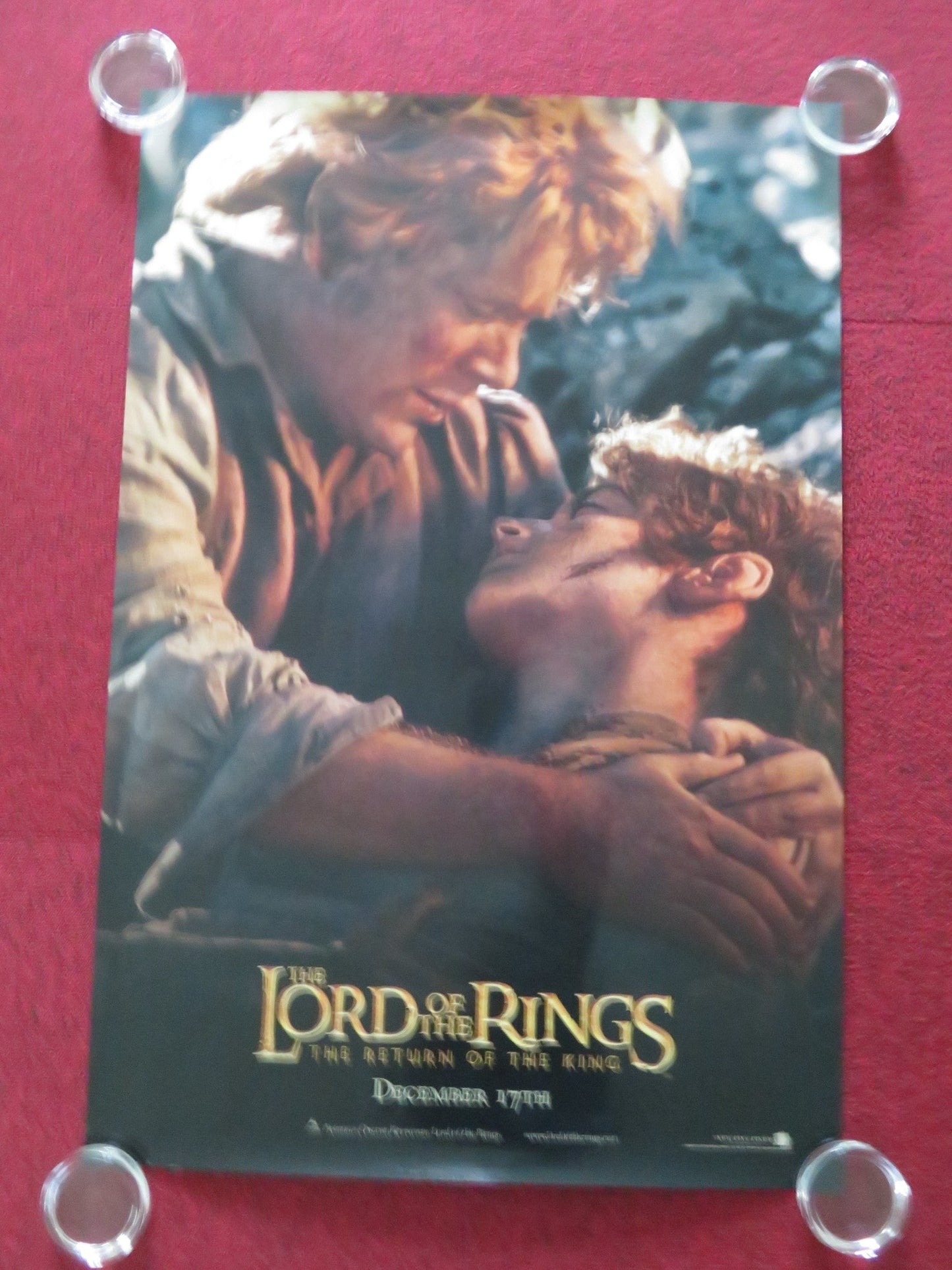 LORD OF THE RINGS: THE RETURN OF THE KING - D US ONE SHEET ROLLED POSTER 2003 Movie posters
