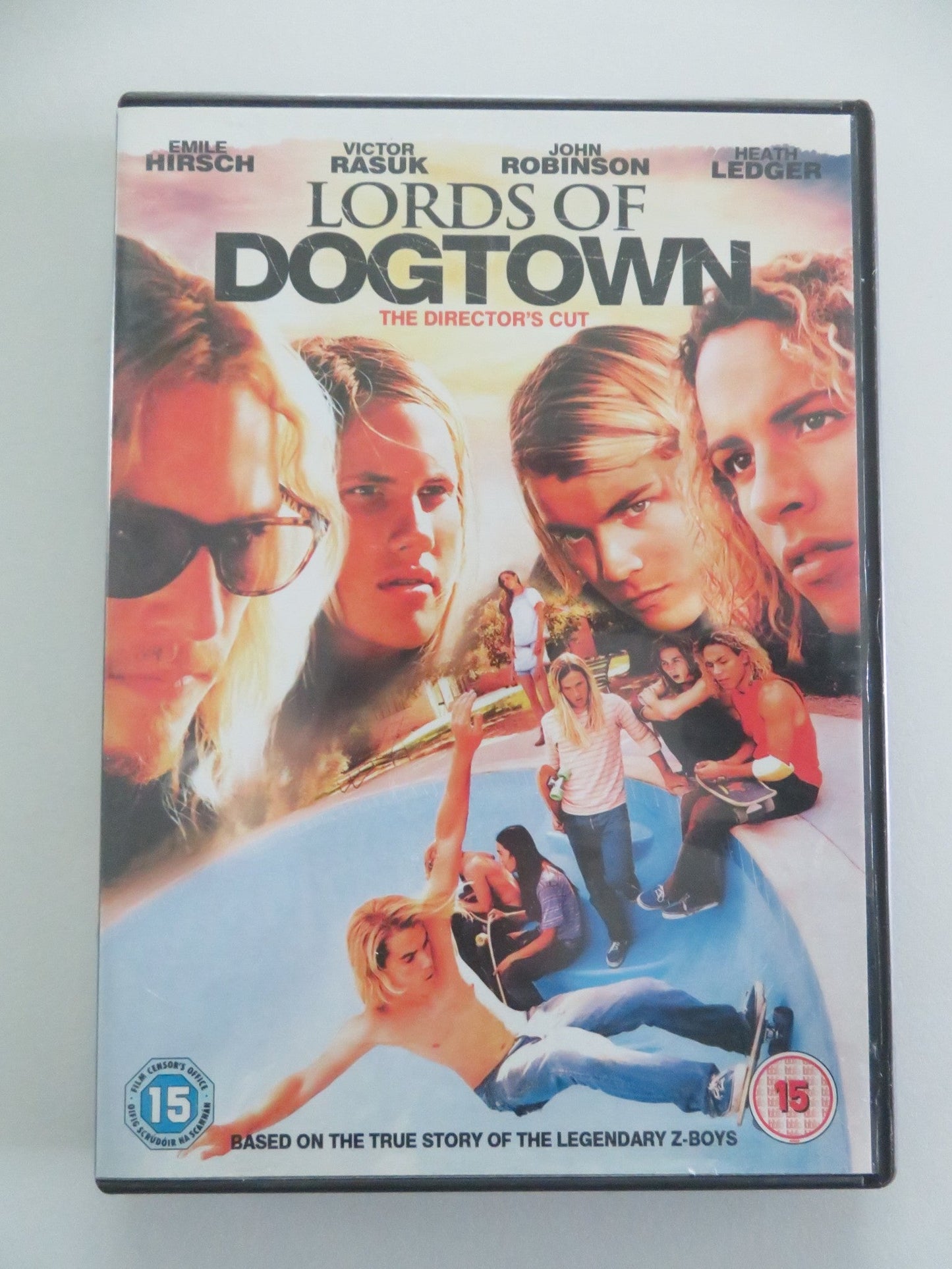 LORDS OF DOGTOWN (DVD) HEATH LEDGER EMILE HIRSCH 2005 REGION 2 Movie posters