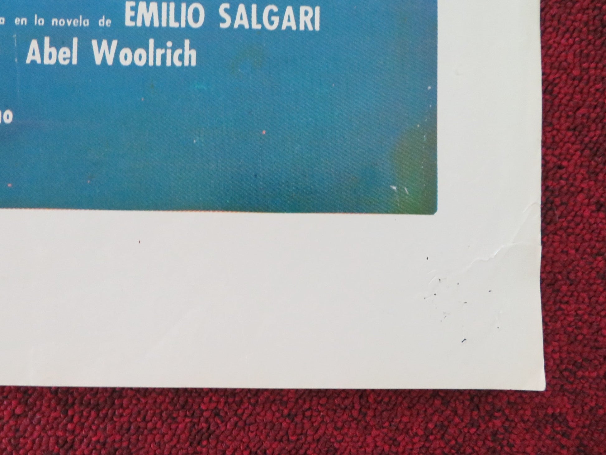 LOS NAUFRAGOS DEL LIGURIA MEXICAN POSTER ROLLED TINA ROMERO IGNACIO RETES 1985 Movie posters