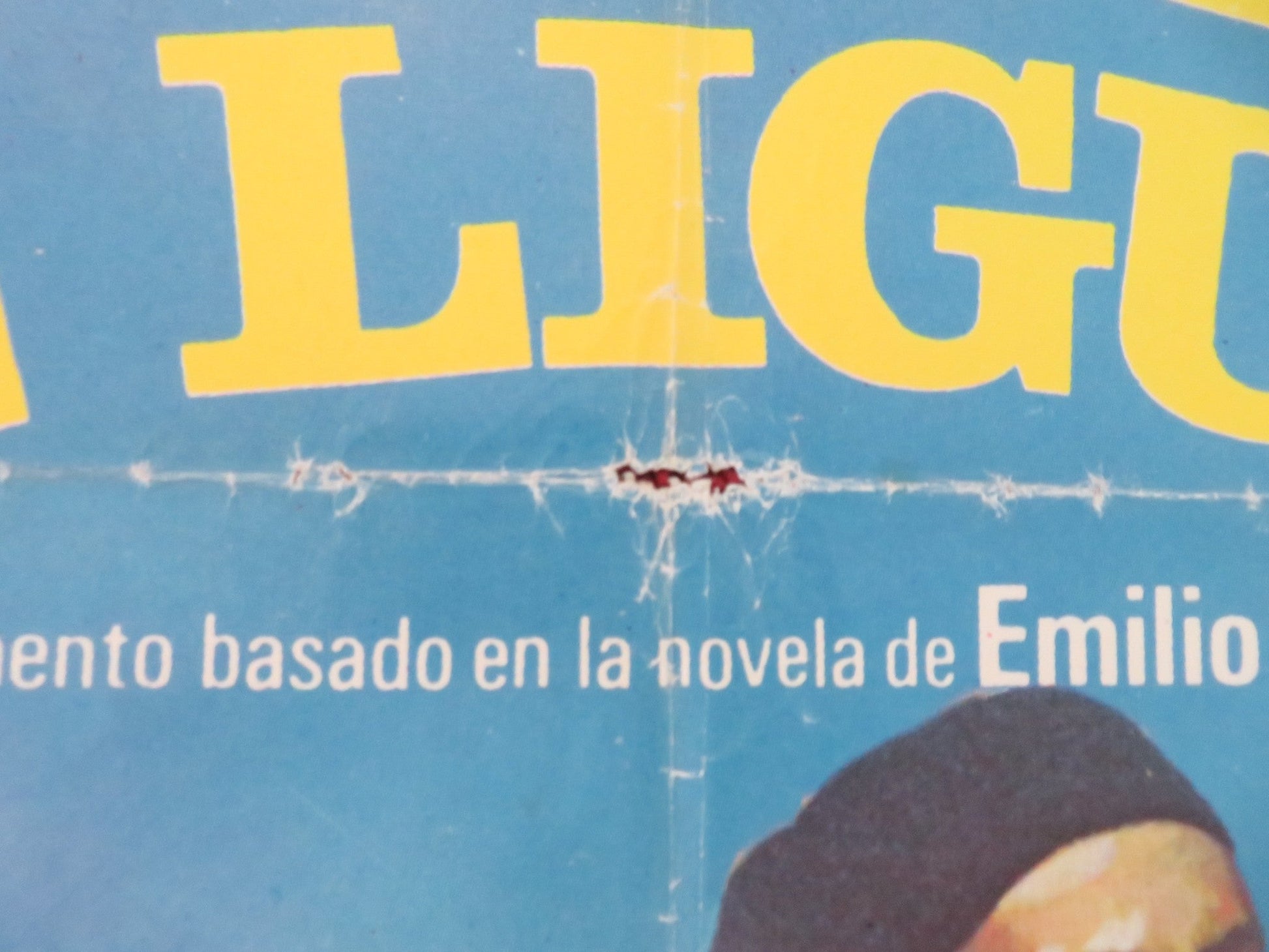 LOS NAUFRAGOS DEL LIGURIA MEXICAN POSTER ROLLED TINA ROMERO IGNACIO RETES 1985 Movie posters