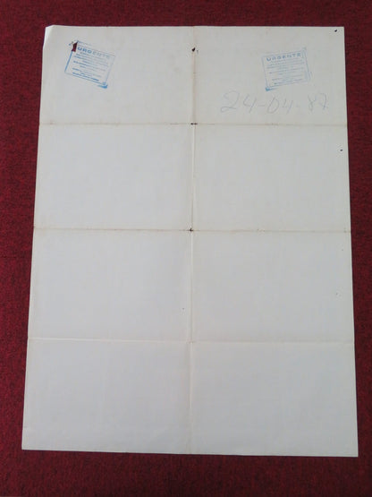 LOS NAUFRAGOS DEL LIGURIA MEXICAN POSTER ROLLED TINA ROMERO IGNACIO RETES 1985 Movie posters