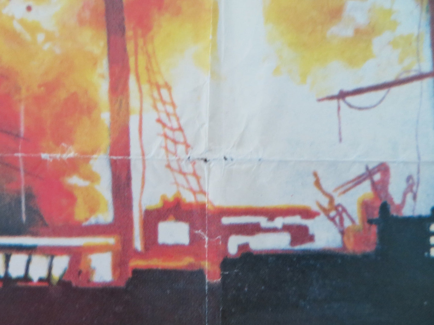 LOS NAUFRAGOS DEL LIGURIA MEXICAN POSTER ROLLED TINA ROMERO IGNACIO RETES 1985 Movie posters