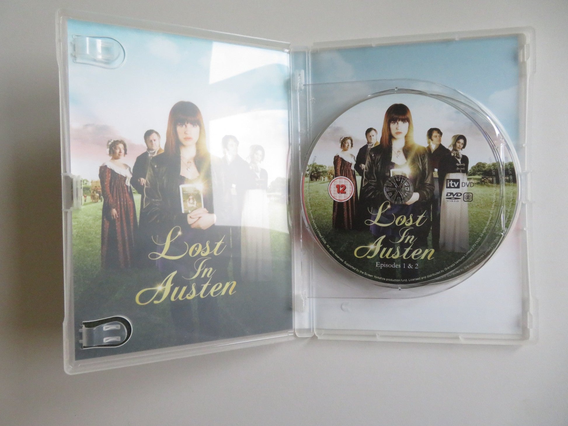LOST IN AUSTEN (DVD) ALEX KINGSTON HUGH BONNEVILLE 2008 REGION 2 Movie posters