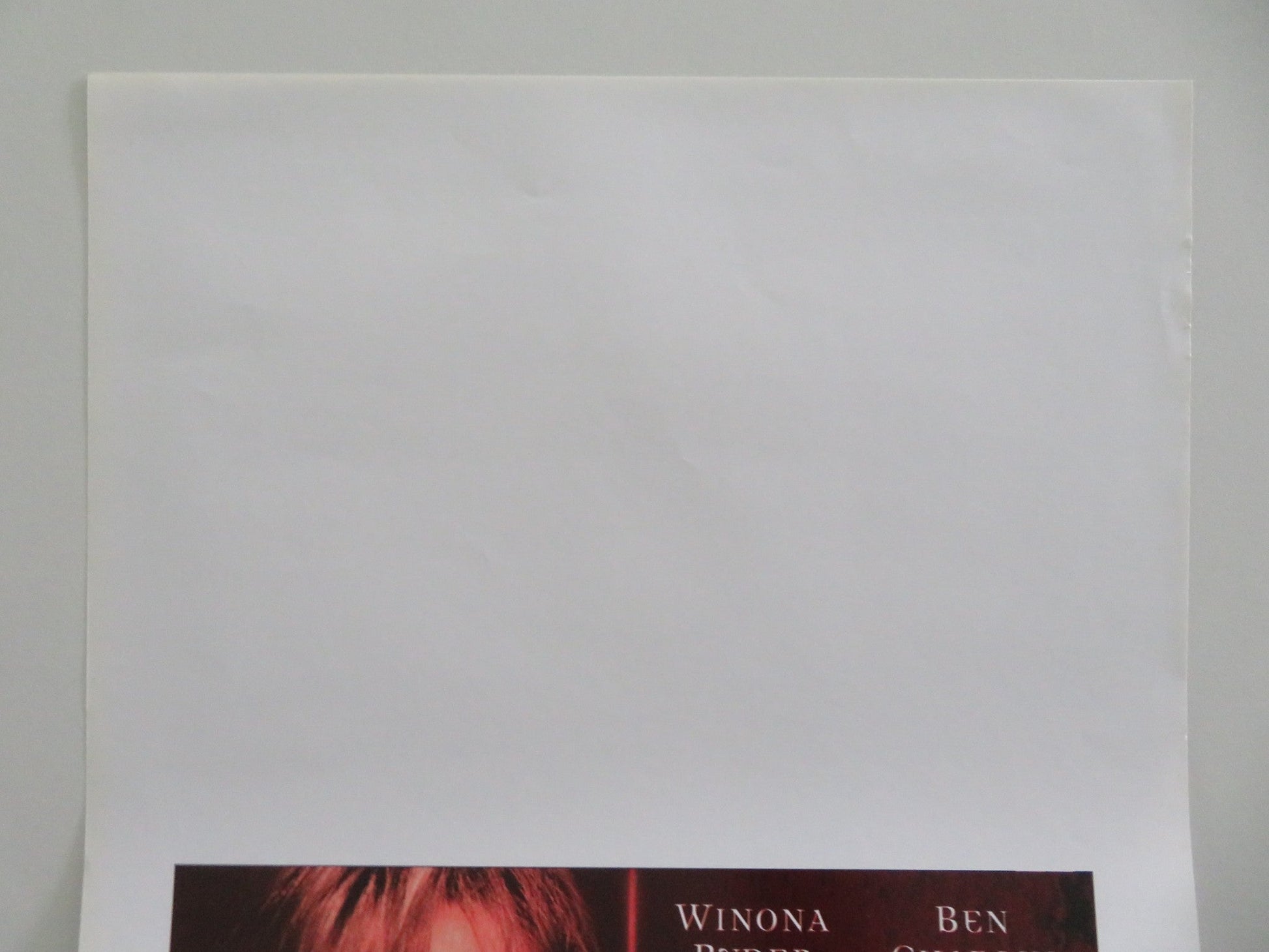 Lost Souls Italian Locandina Poster Winona Ryder Ben Chaplin 2000 Movie posters