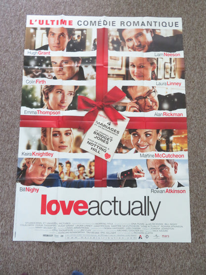 Love Actually French Grande Poster Hugh Grant Colin Firth Alan Rickman 2003 Movie posters