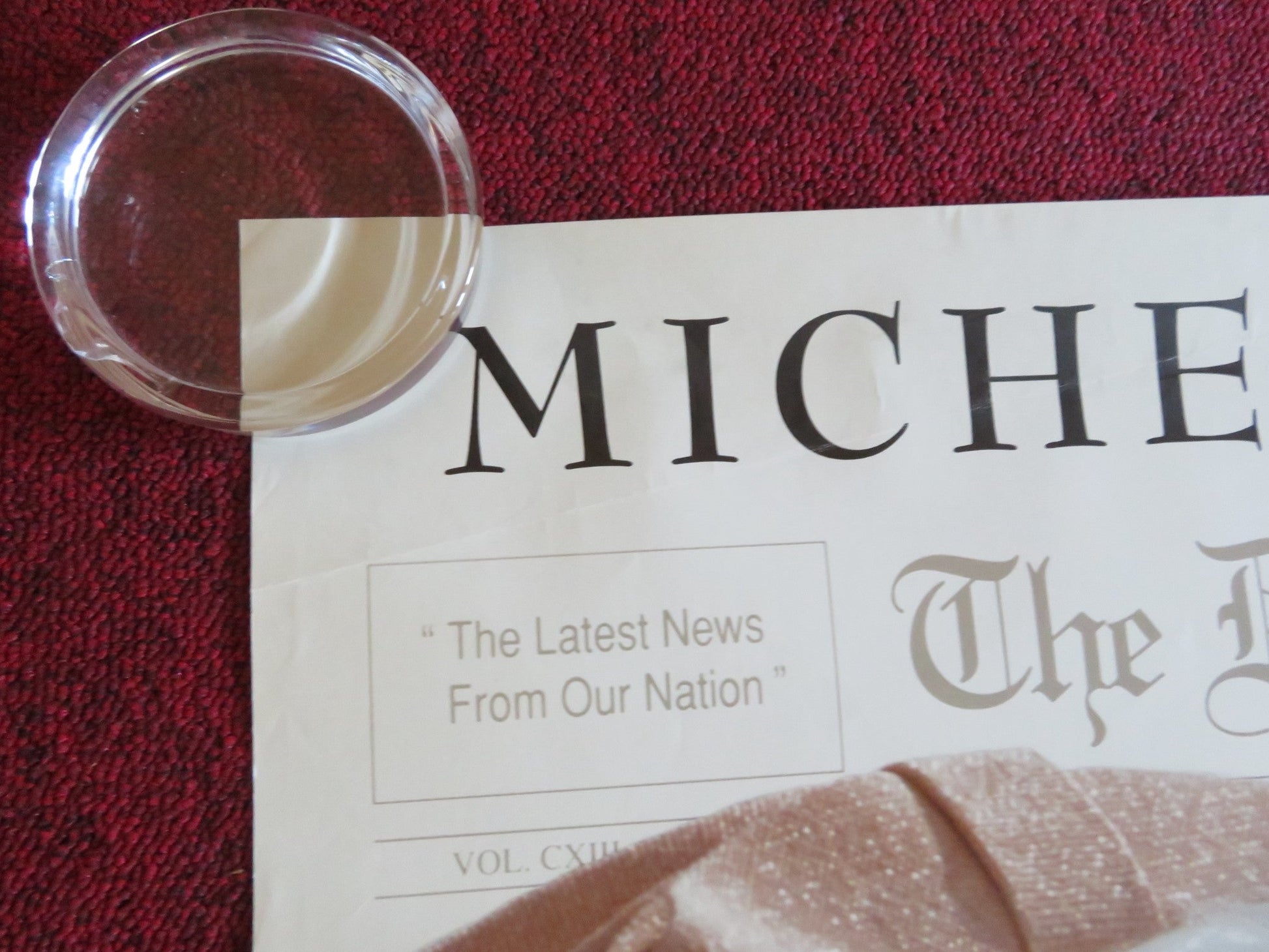 LOVE FIELD US ONE SHEET ROLLED POSTER MICHELLE PFEIFFER DENNIS HAYSBERT 1992 Rendezvous Cinema Movie posters