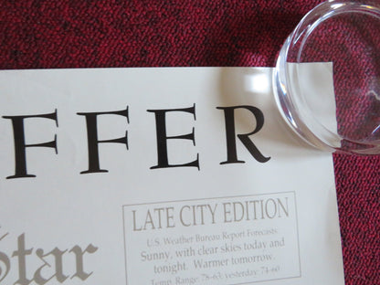 LOVE FIELD US ONE SHEET ROLLED POSTER MICHELLE PFEIFFER DENNIS HAYSBERT 1992 Rendezvous Cinema Movie posters