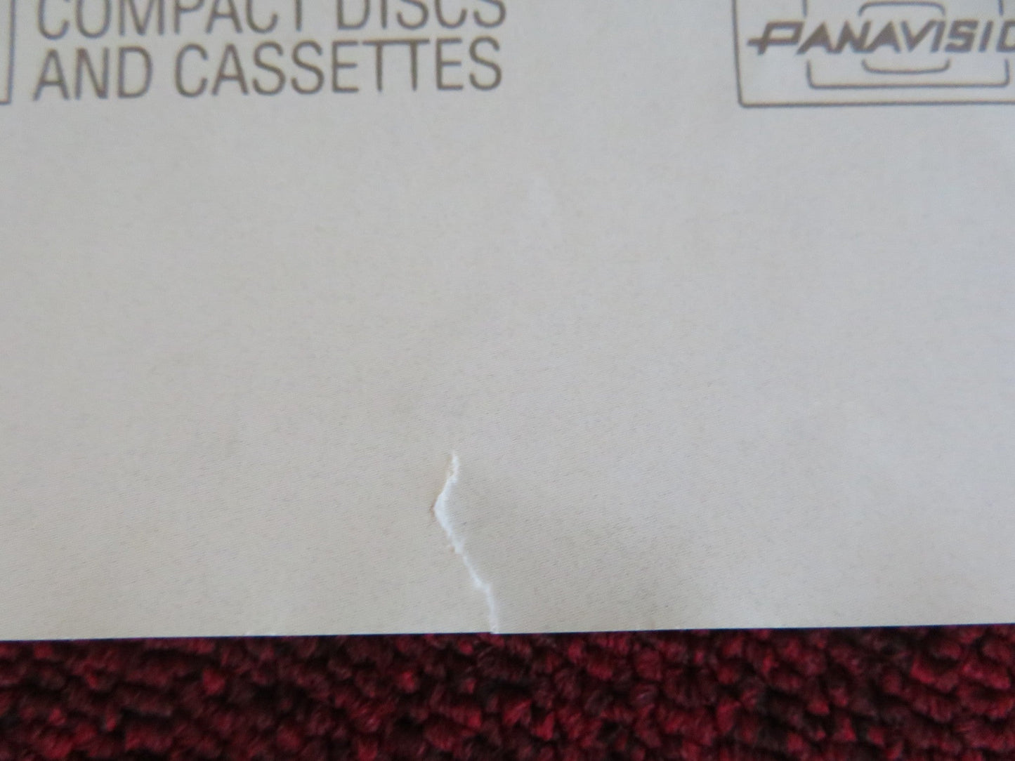 LOVE FIELD US ONE SHEET ROLLED POSTER MICHELLE PFEIFFER DENNIS HAYSBERT 1992 Rendezvous Cinema Movie posters