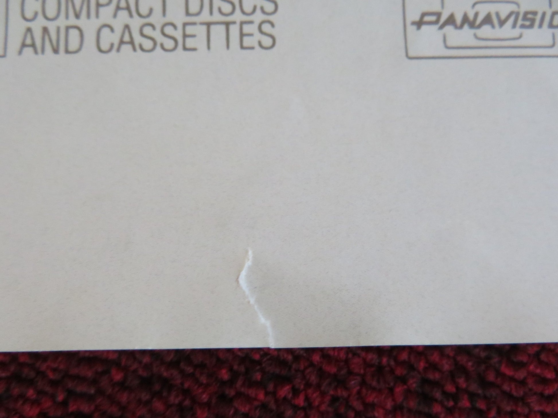 LOVE FIELD US ONE SHEET ROLLED POSTER MICHELLE PFEIFFER DENNIS HAYSBERT 1992 Rendezvous Cinema Movie posters