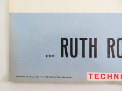 LOVE HAS MANY FACES - C ITALIAN FOTOBUSTA POSTER LANA TURNER C. ROBERTSON 1965 Rendezvous Cinema Movie posters