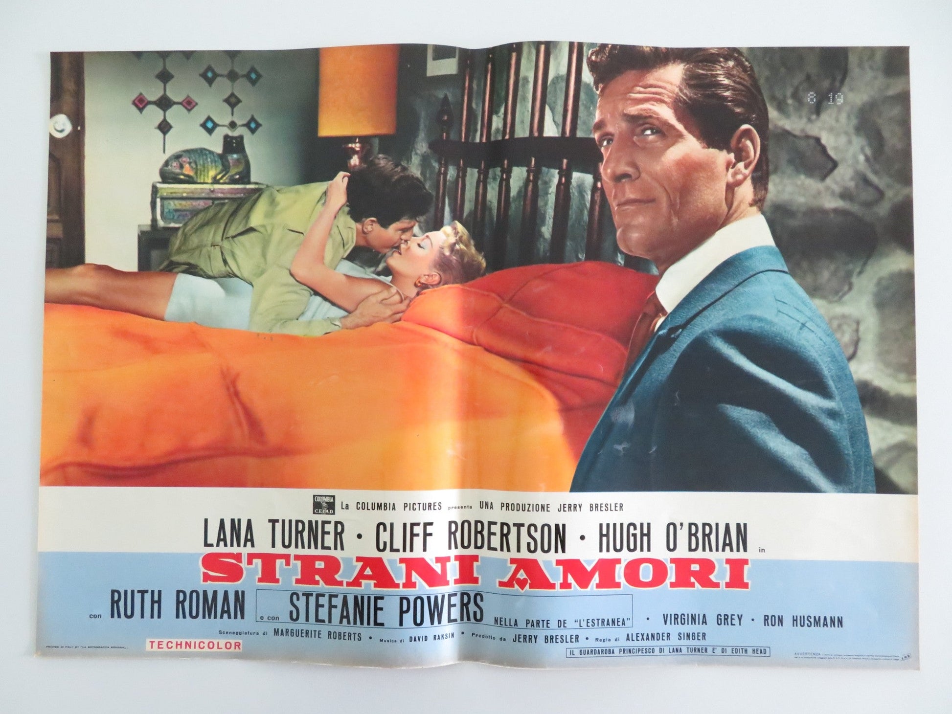 LOVE HAS MANY FACES - I ITALIAN FOTOBUSTA POSTER LANA TURNER C. ROBERTSON 1965 Rendezvous Cinema Movie posters