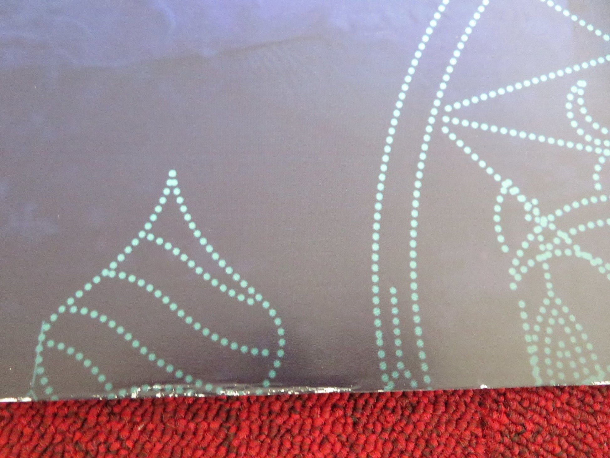 LOVE NEVER DIES UK QUAD ROLLED POSTER BEN LEWIS ANNA O'BYRNE 2012 Movie posters