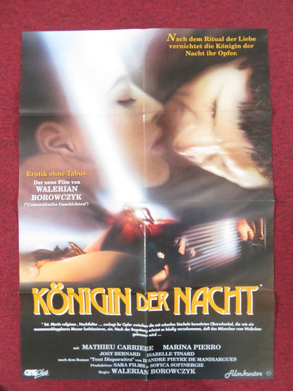 LOVE RITES GERMAN A1 POSTER FOLDED MARINA PIERRO MATHIEU CARRIERE 1989 Rendezvous Cinema Movie posters