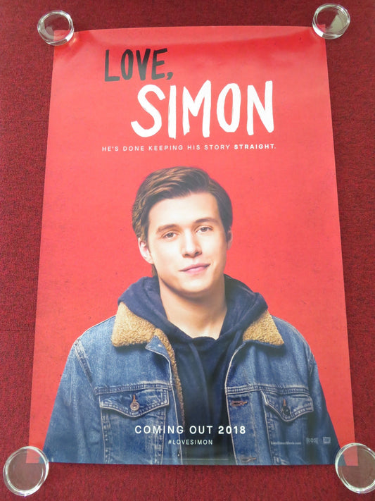 LOVE, SIMON - VERSION A ONE SHEET ROLLED POSTER ROBINSON JENNIFER GARNER 2018 Movie posters