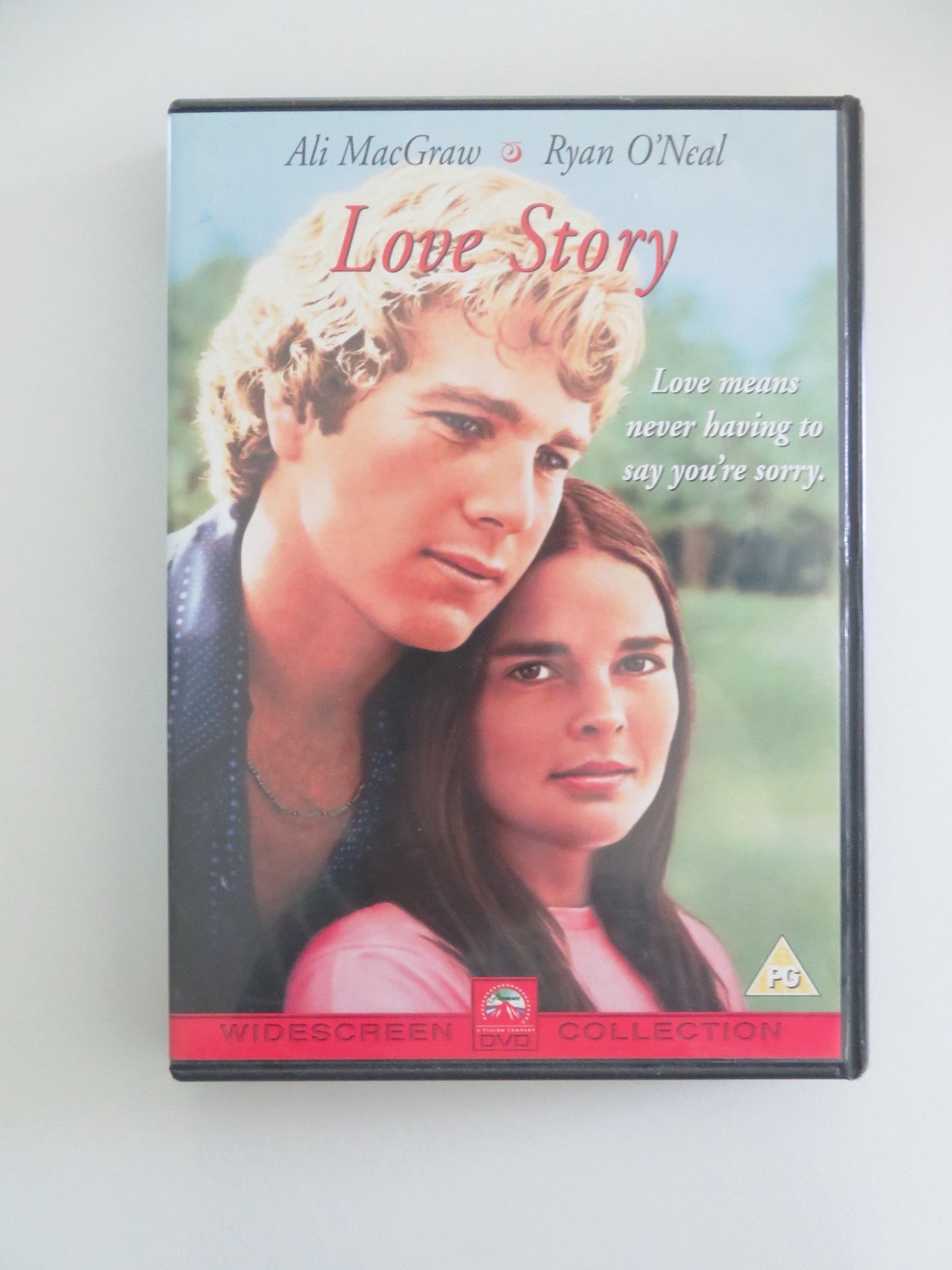 LOVE STORY (DVD) ALI MACGRAW RYAN O'NEAL 1970 REGION 2 Movie posters