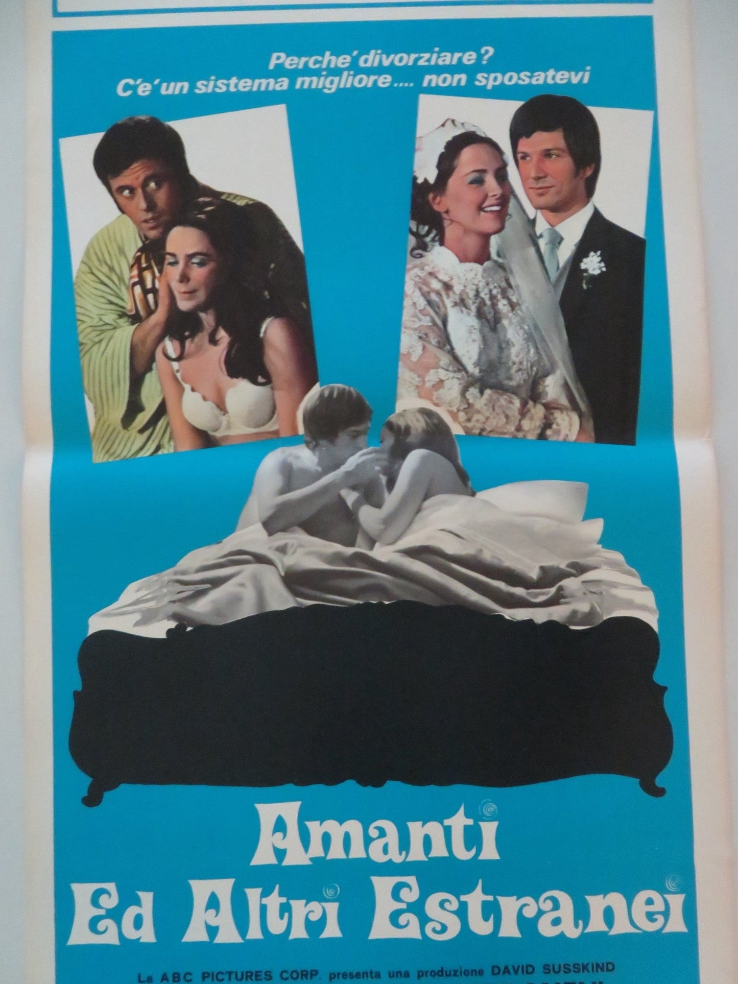 LOVERS AND OTHER STRANGERS ITALIAN LOCANDINA POSTER DIANE KEATON BEA ARTHUR 1971 Movie posters