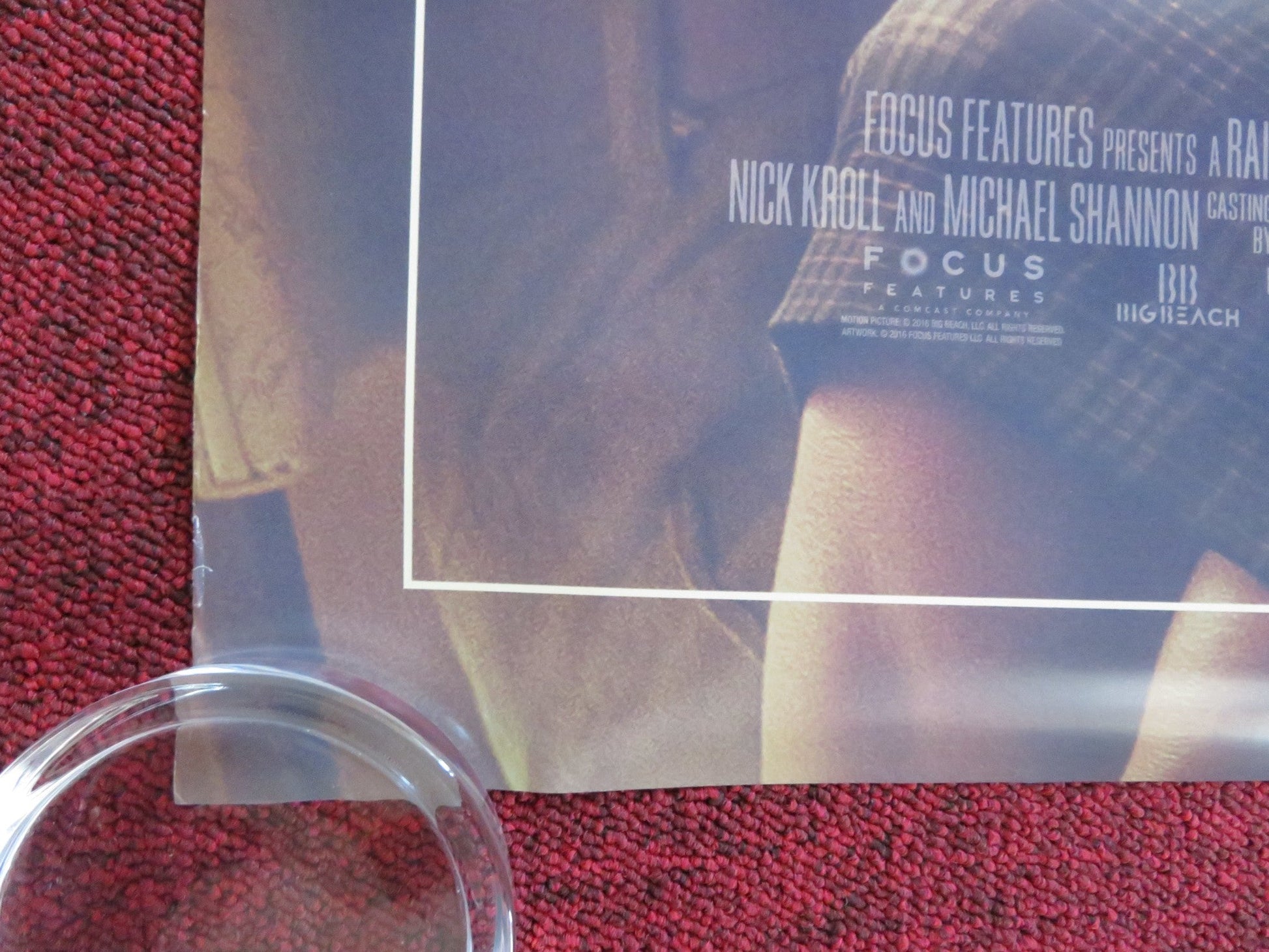 LOVING US ONE SHEET ROLLED POSTER RUTH NEGGA JOEL EDGERTON 2016 Rendezvous Cinema Movie posters