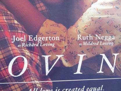 LOVING US ONE SHEET ROLLED POSTER RUTH NEGGA JOEL EDGERTON 2016 Rendezvous Cinema Movie posters