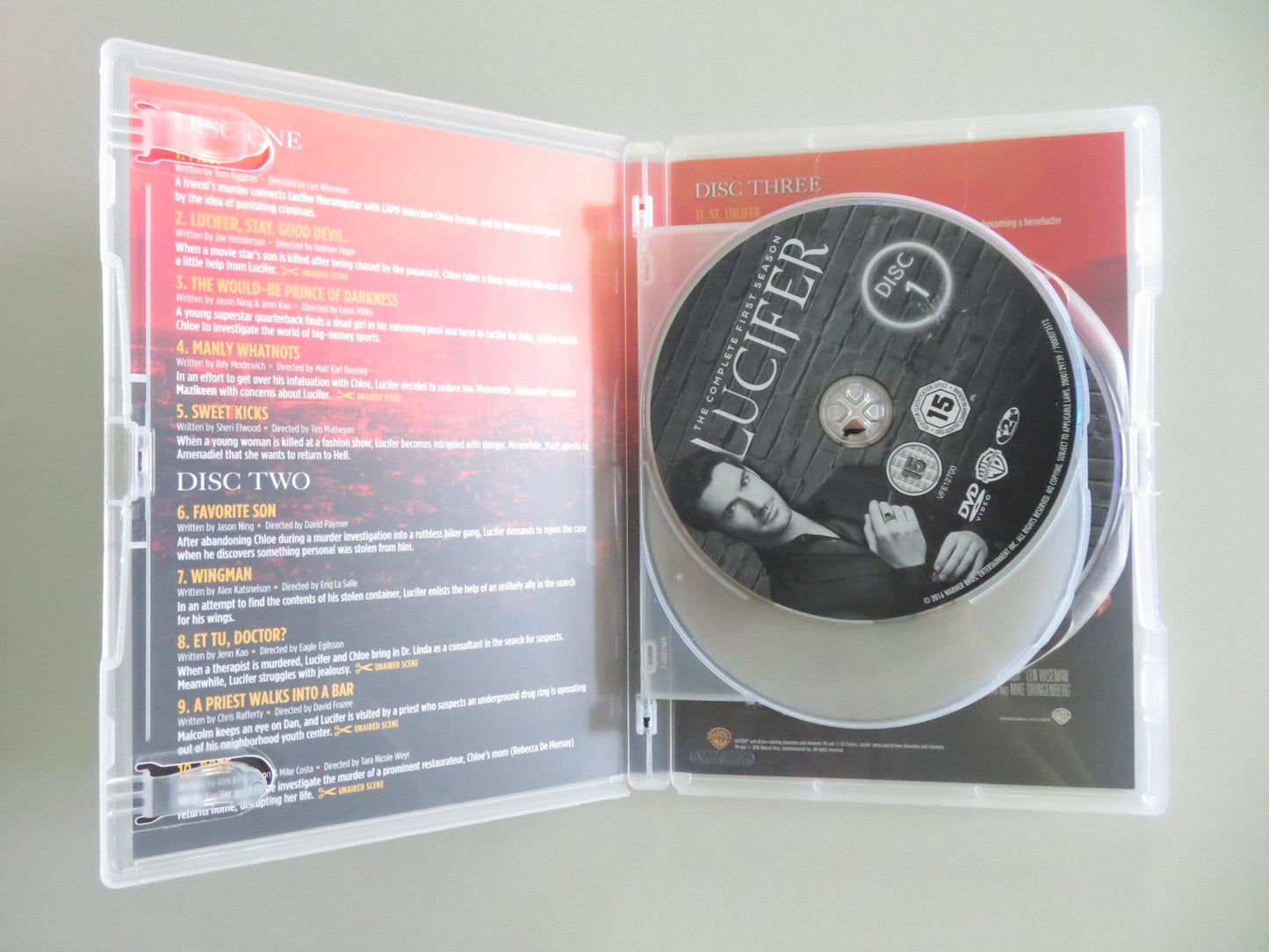 Lucifer Seasons 1 - 3 (DVD BoxSet) Tom Ellis Lauren German 2016 Region 2 Movie posters