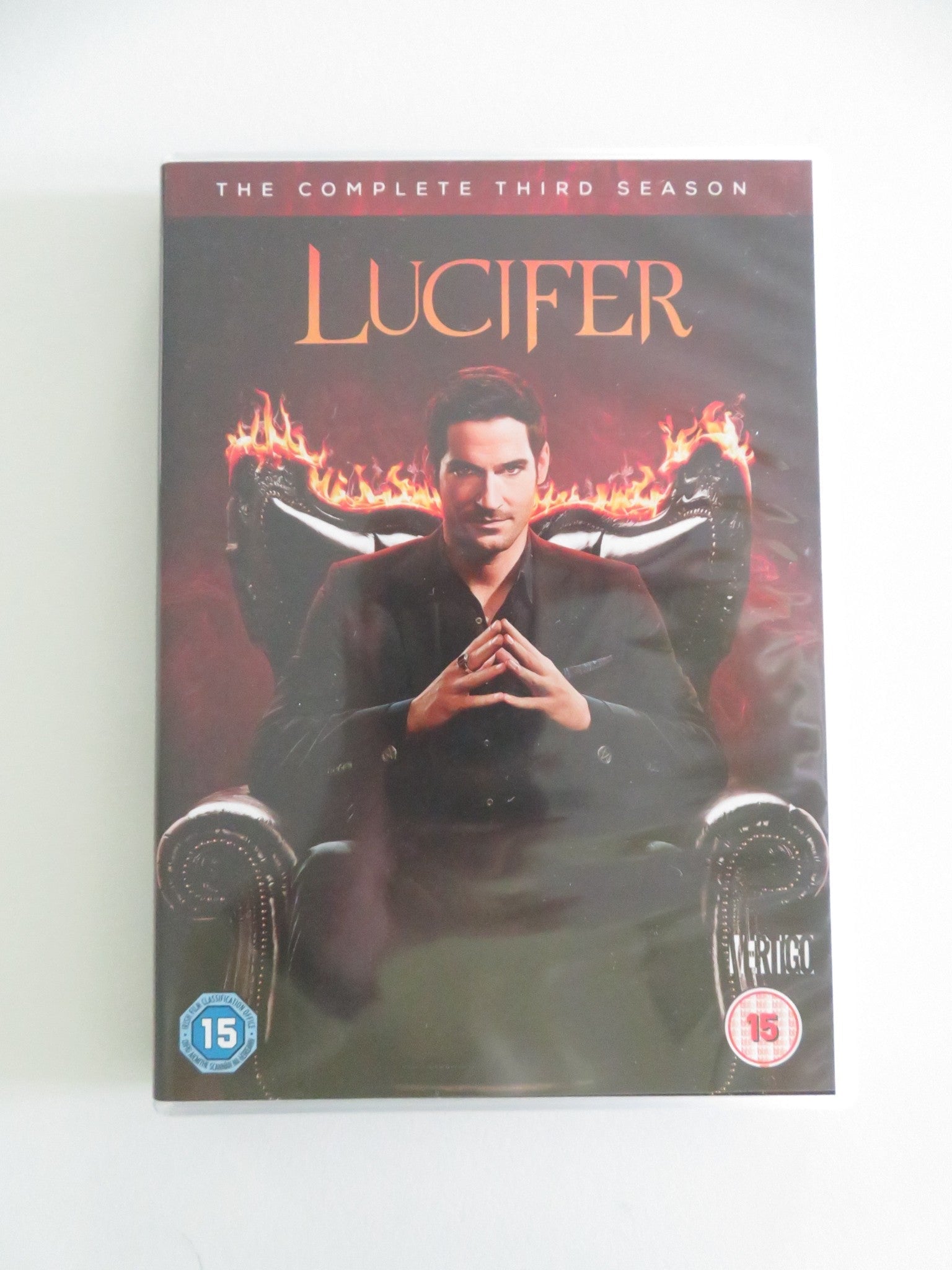 Lucifer Seasons 1 - 3 (DVD BoxSet) Tom Ellis Lauren German 2016 Region 2 Movie posters