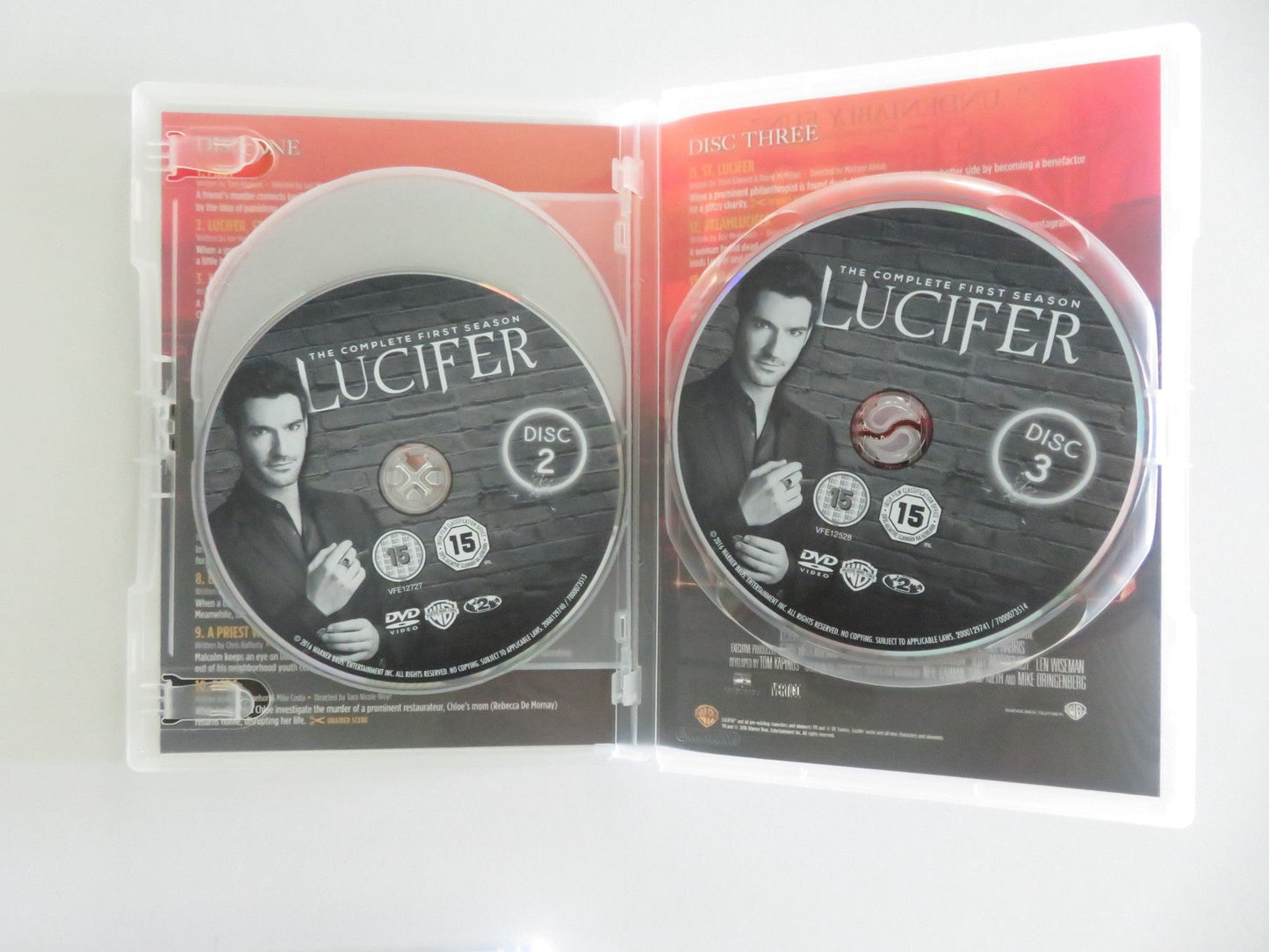 Lucifer Seasons 1 - 3 (DVD BoxSet) Tom Ellis Lauren German 2016 Region 2 Movie posters