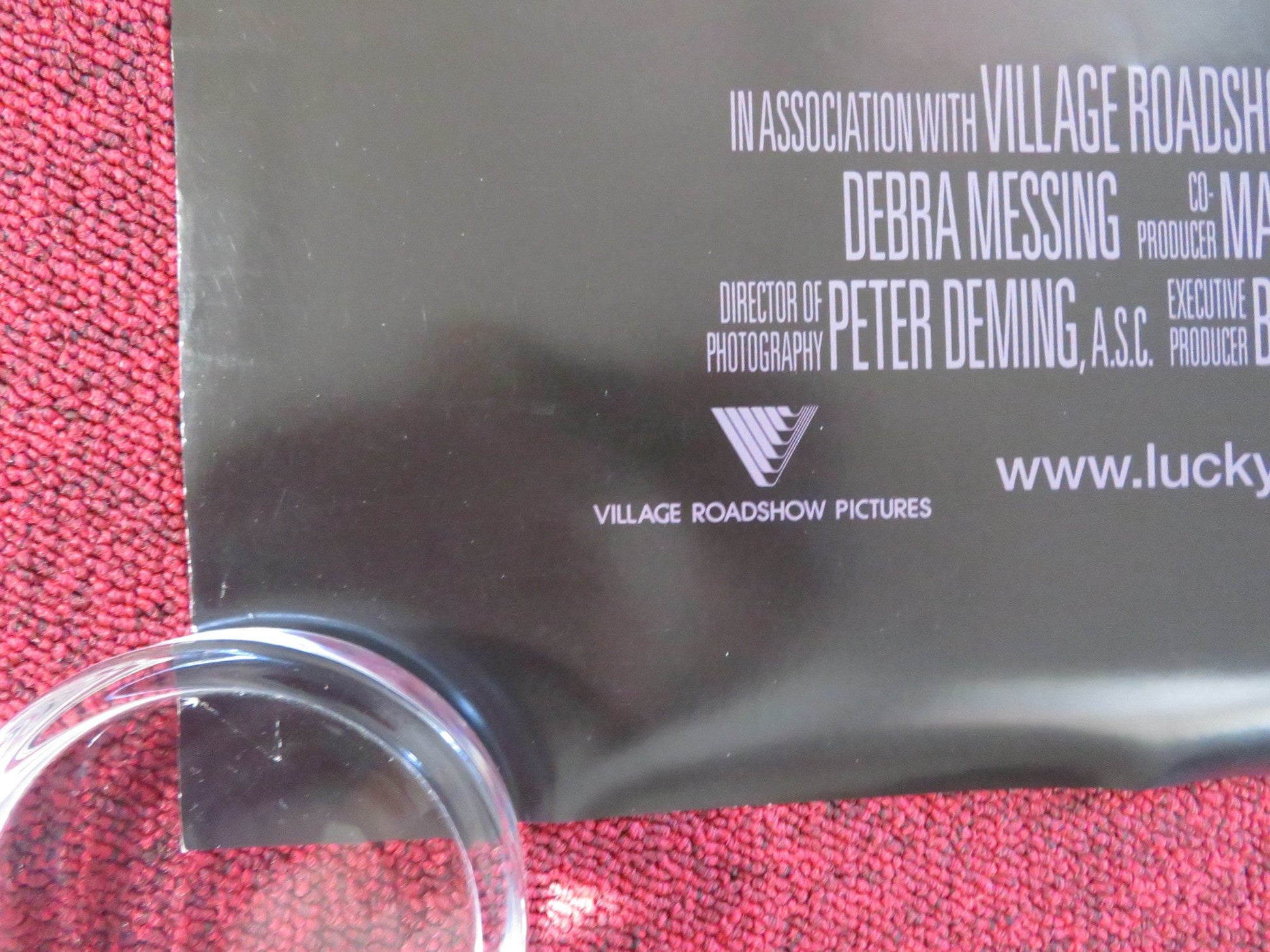 LUCKY YOU US ONE SHEET ROLLED POSTER ERIC BANA DREW BARRYMORE 2007 Rendezvous Cinema Movie posters