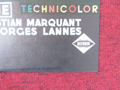 LUCRECE BORGIA GERMAN A1 POSTER FOLDED MARTINE CAROL PEDRO ARMENDARIZ 1953 Rendezvous Cinema Movie posters