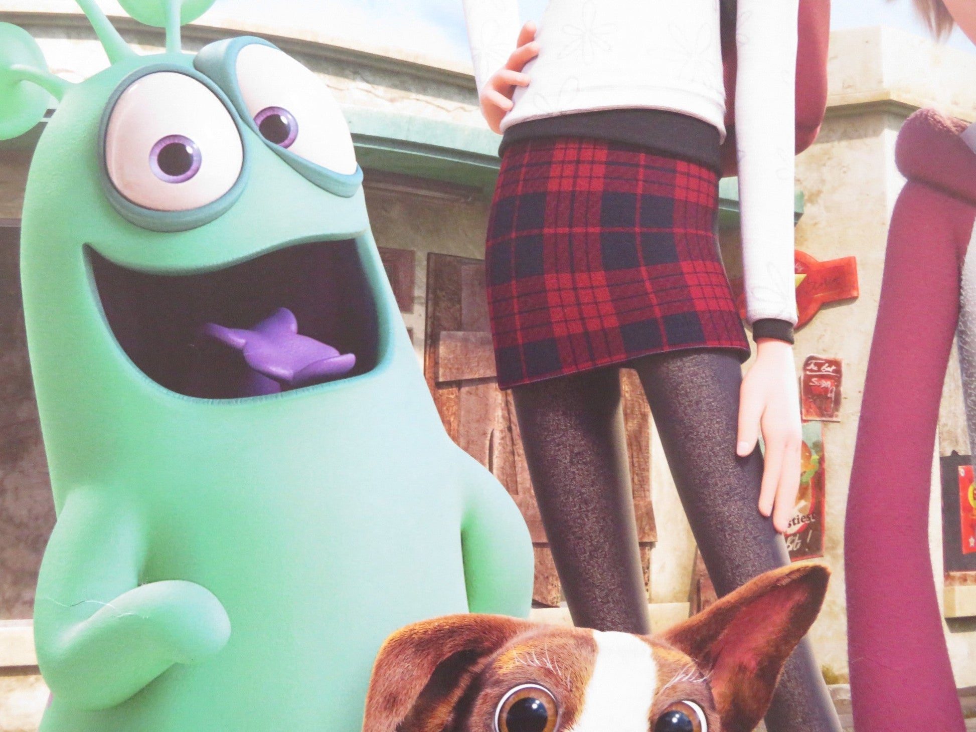 LUIS AND THE ALIENS UK QUAD ROLLED POSTER CALLUM MALONEY DERMOT MAGENNIS 2018 Rendezvous Cinema Movie posters