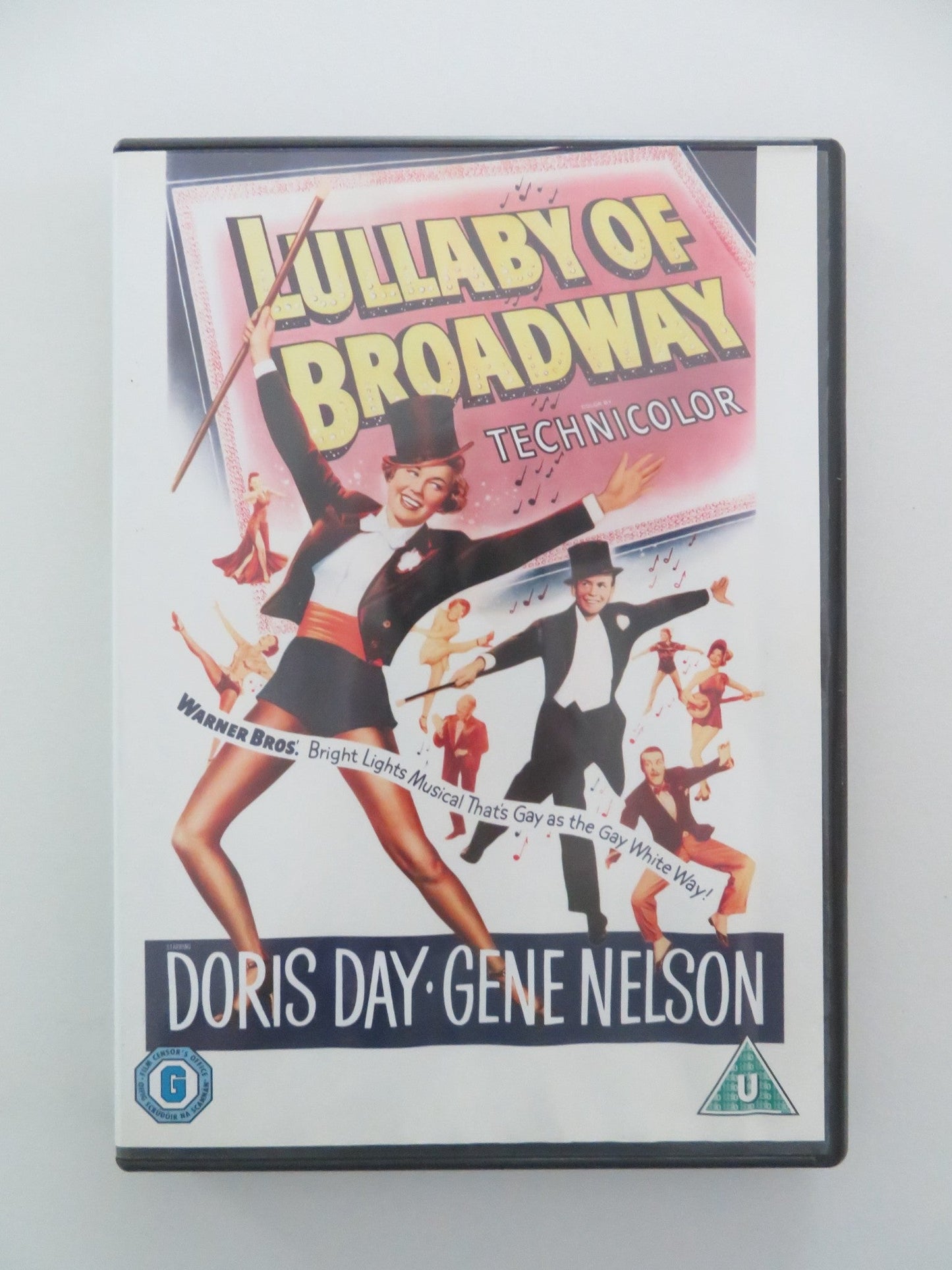 LULLABY OF BROADWAY (DVD) DORIS DAY GENE NELSON 1951 REGION 2 Movie posters