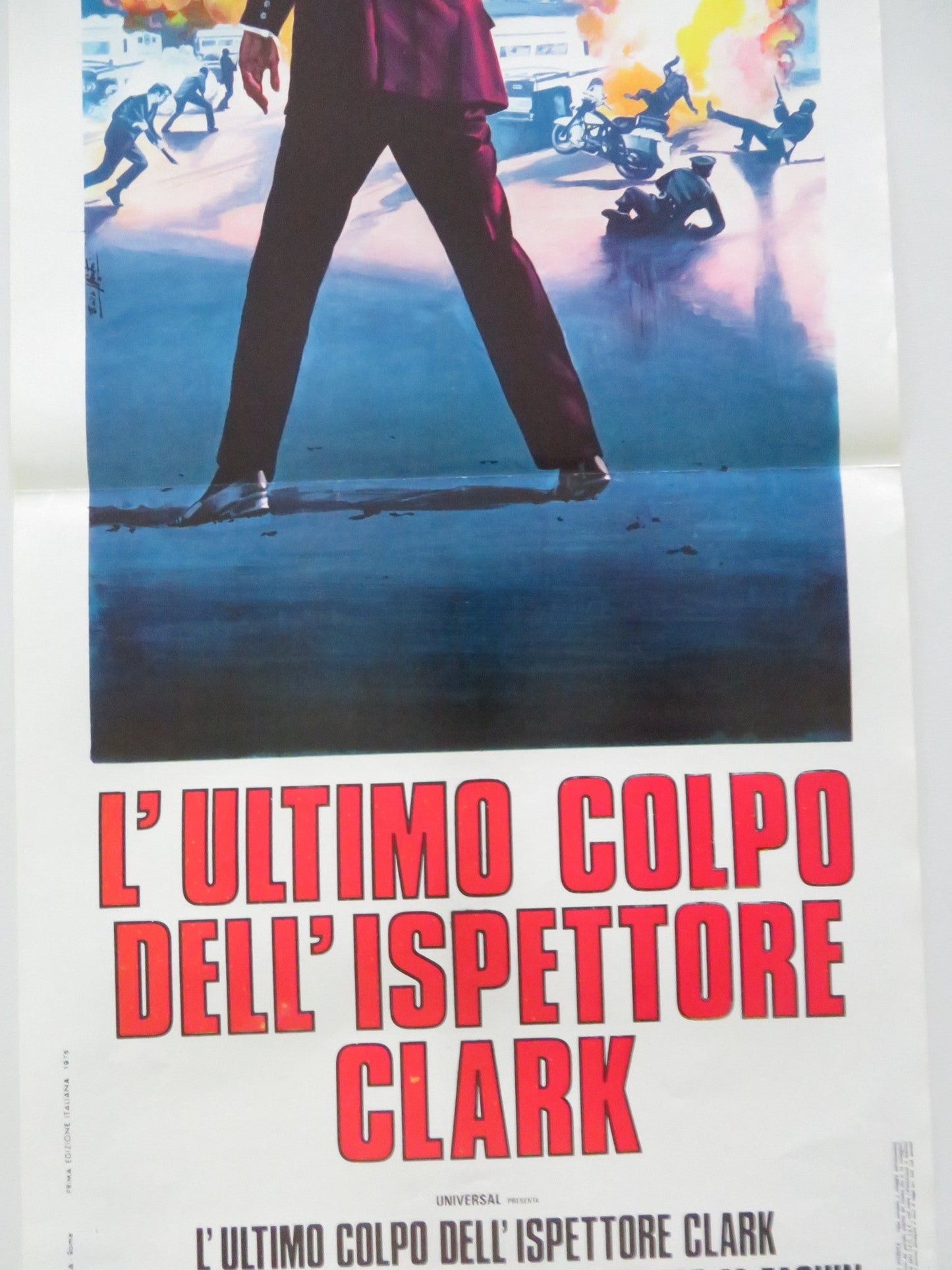 L'ULTIMO COLPO DELL' ISPETTORE CLARK ITALIAN LOCANDINA POSTER HENRY FONDA 1973 Movie posters