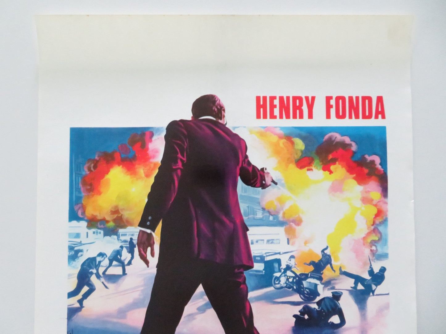 L'ULTIMO COLPO DELL' ISPETTORE CLARK ITALIAN LOCANDINA POSTER HENRY FONDA 1973 Movie posters