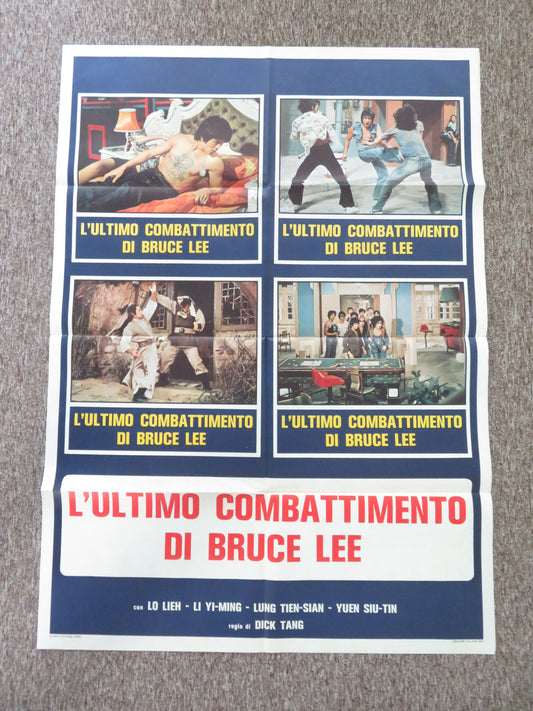 L'ultimo Combattimento Di Bruce Lee Italian 2 Foglio Poster Lo Lieh 1982 Movie posters