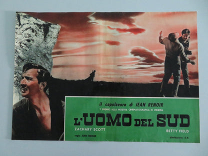 L'UOMO DEL SUD ITALIAN FOTOBUSTA POSTERS LOT OF 8 ZACHARY SCOTT BETTY FIELD 1962 Movie posters