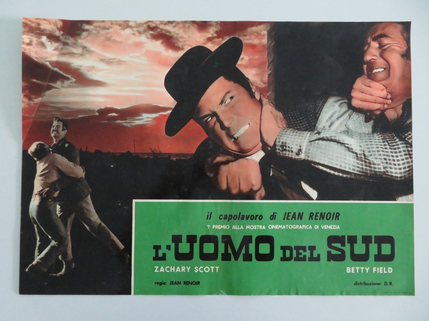 L'UOMO DEL SUD ITALIAN FOTOBUSTA POSTERS LOT OF 8 ZACHARY SCOTT BETTY FIELD 1962 Movie posters