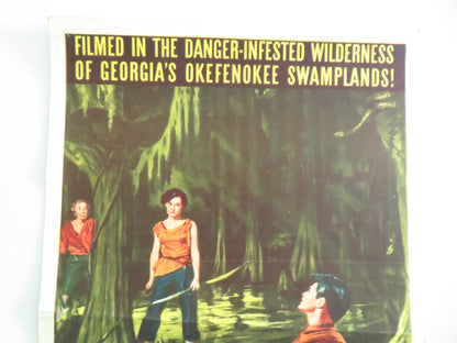 Lure of the Wilderness US Insert Poster Jean Peters Jeffrey Hunter 1952 Movie posters