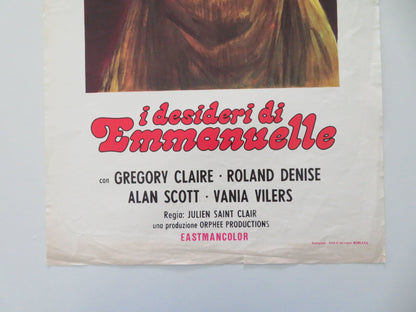 Lust and Desire Italian Locandina Poster Claire Gregory Denise Roland 1975 Movie posters
