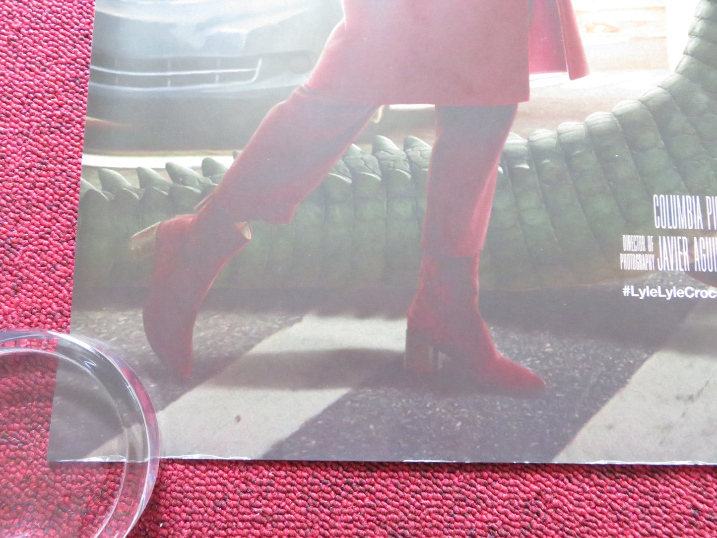 LYLE, LYLE, CROCODILE UK QUAD ROLLED POSTER JAVIER BARDEM SHAWN MENDES 2022 Rendezvous Cinema Movie posters