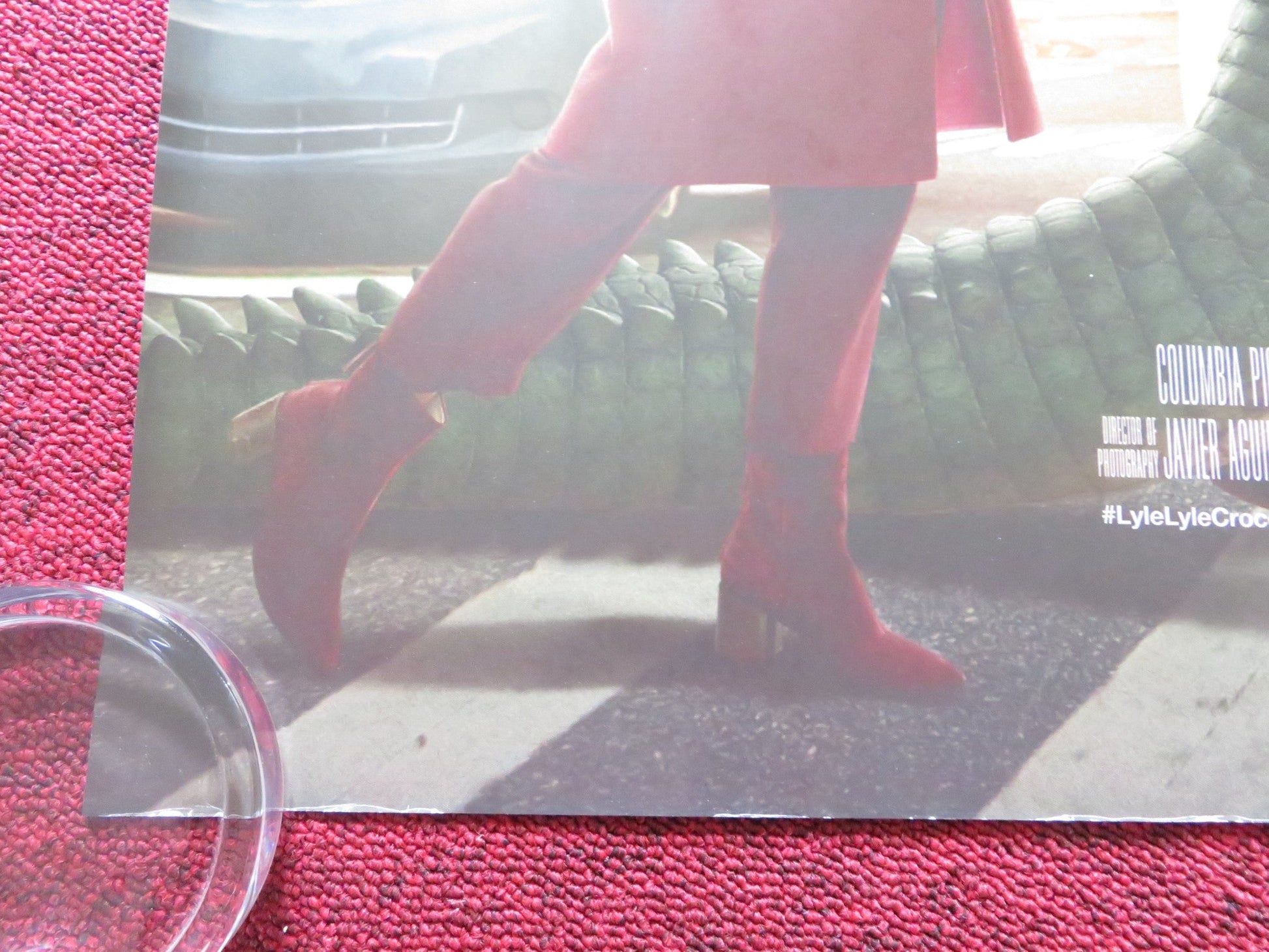 LYLE, LYLE, CROCODILE UK QUAD ROLLED POSTER JAVIER BARDEM SHAWN MENDES 2022 Rendezvous Cinema Movie posters