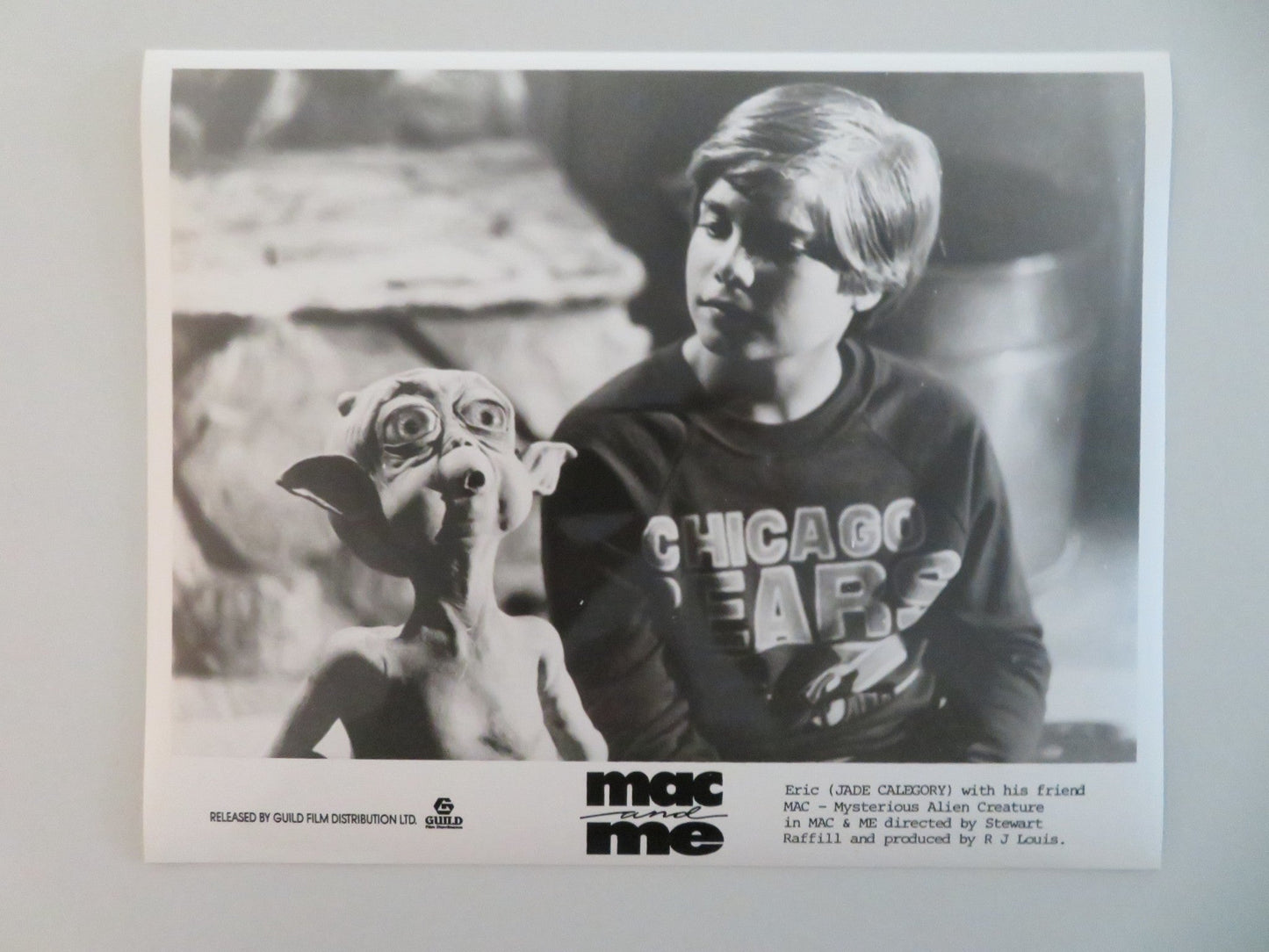 MAC AND ME MOVIE STILL PHOTO LOT OF 6 JADE CALEGORY 1988 Movie posters